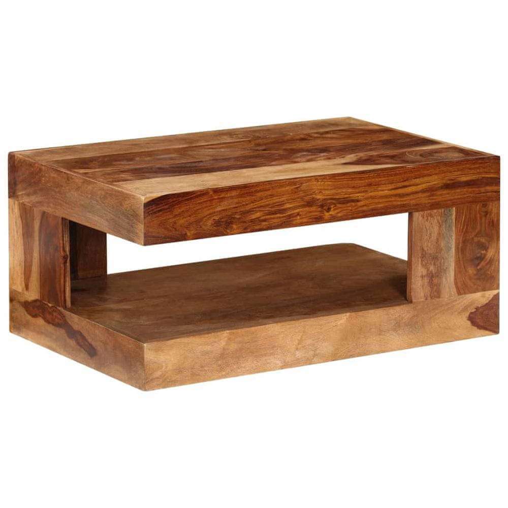 Petromila vidaXL Konferenčný stolík, drevený masív sheesham 